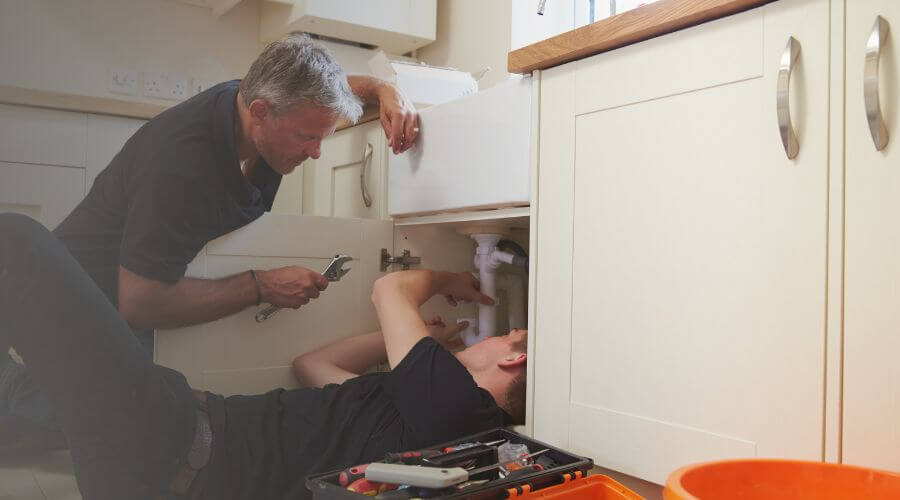 Professional burst pipe repair services in Adamant, VT